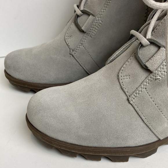 Sorel Women's Joan of Arctic Wedge II Waterproof Boots Grey Sz 10 Boho Winter - Picture 6 of 16